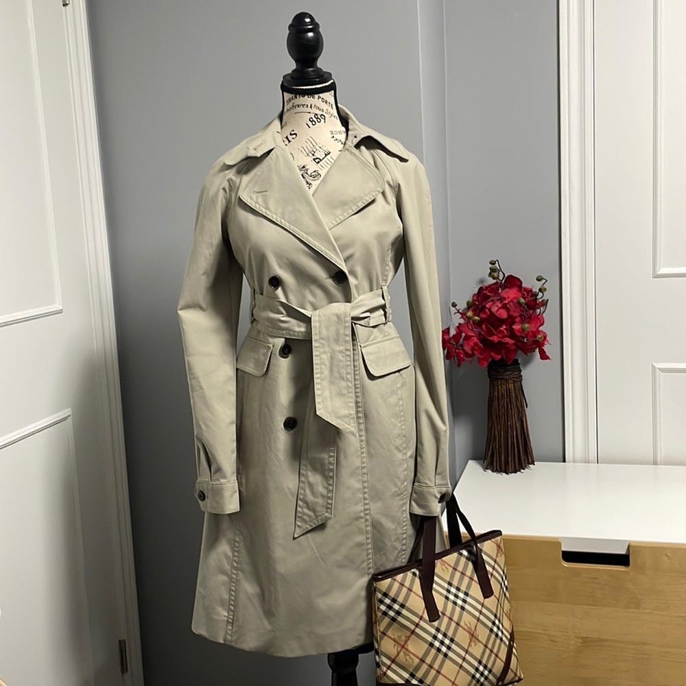 Jacob Beige Trench Coat with Belt